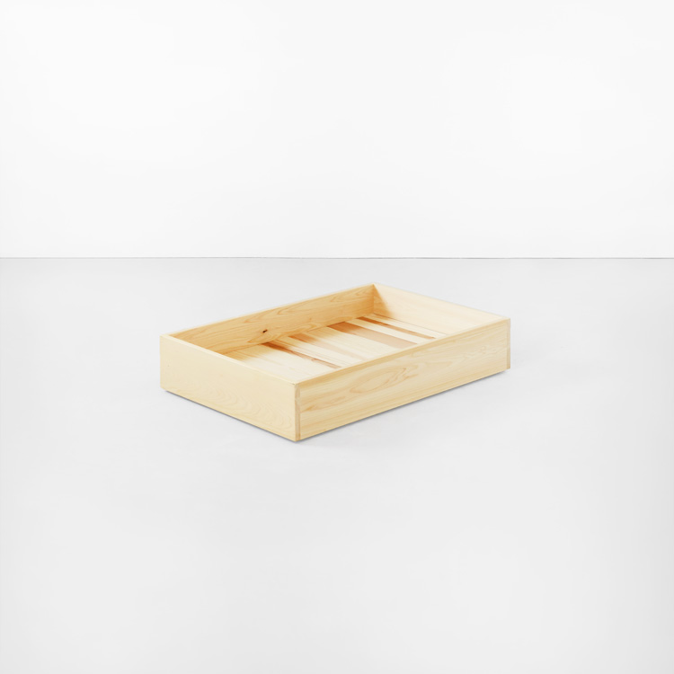 ベッド下を有効活用できる収納ボックス ベッドM 専用収納ボックス ベッド 収納ボックス ひのき 檜 シンプル 木製 オーガニック