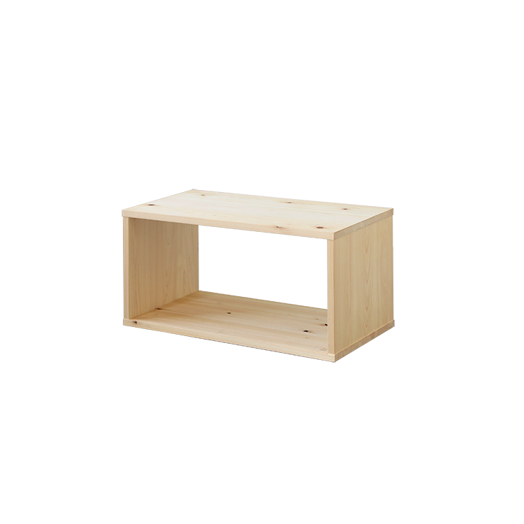 waku W 収納家具 ひのき シンプル 木製