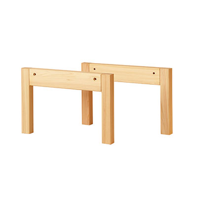 座卓オプション 学習机 デスク ひのき 無垢 シンプル　木製