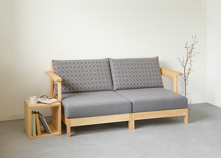 キシルのおすすめ商品 ソファ S2.7 double arm mina perhonen