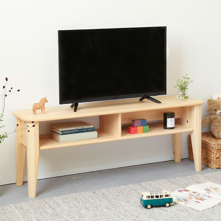 テレビボード F ひのき テレビボード 無垢 シンプル 木製