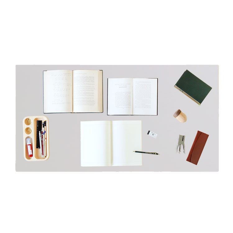 2本脚デスク 115 学習机 高さ調節 オーガニック シンプル ひのき 木製