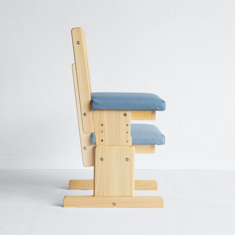 JIS規格に対応しています 2本脚チェア basic color ひのき 椅子 シンプル 木製