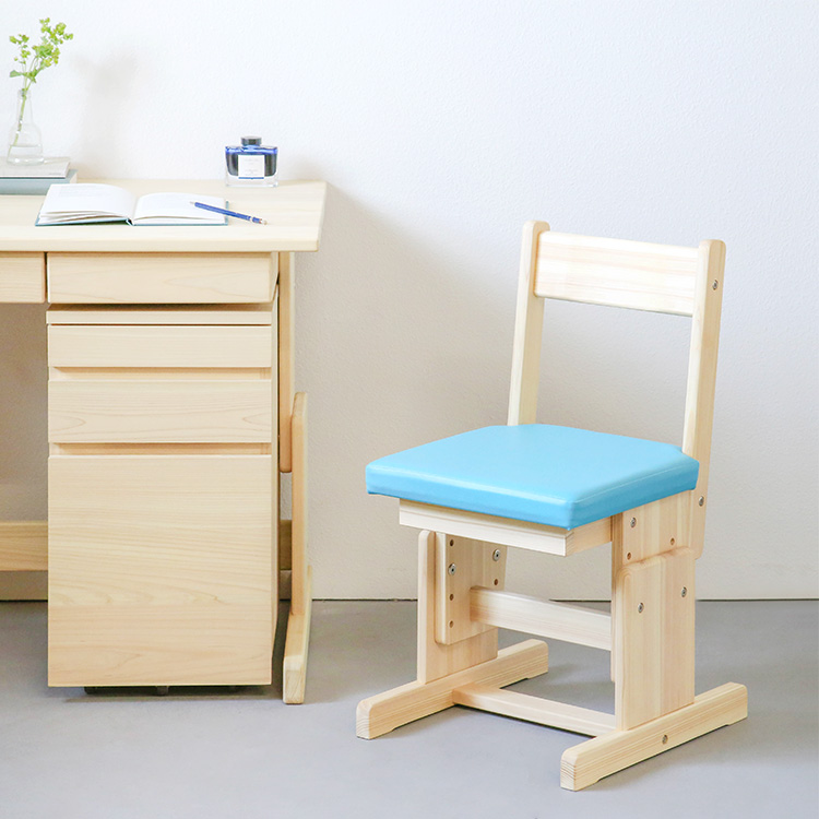 2本脚チェア color ひのき 椅子 シンプル 木製