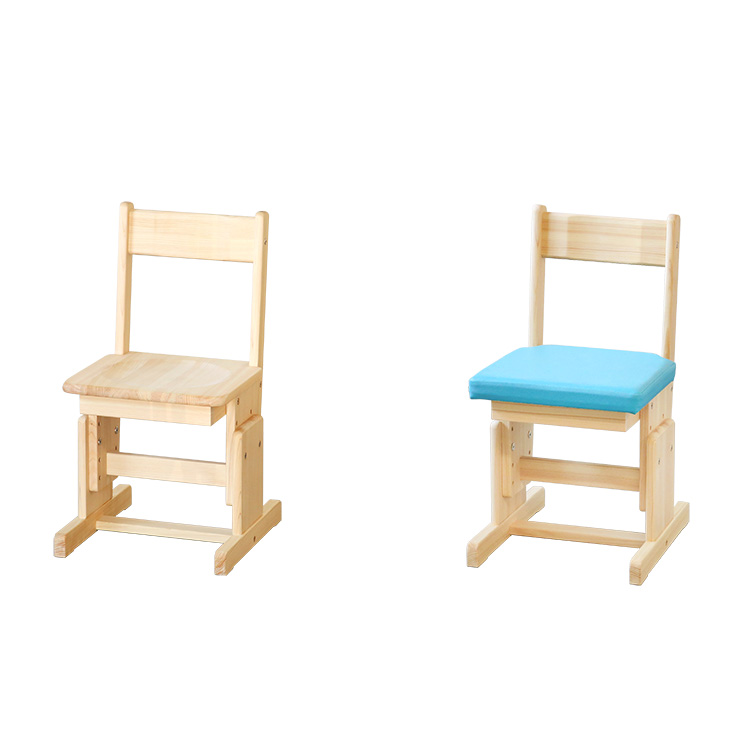 板座からカラー座面への交換サービス 2本脚チェア wood ひのき 椅子 シンプル 木製