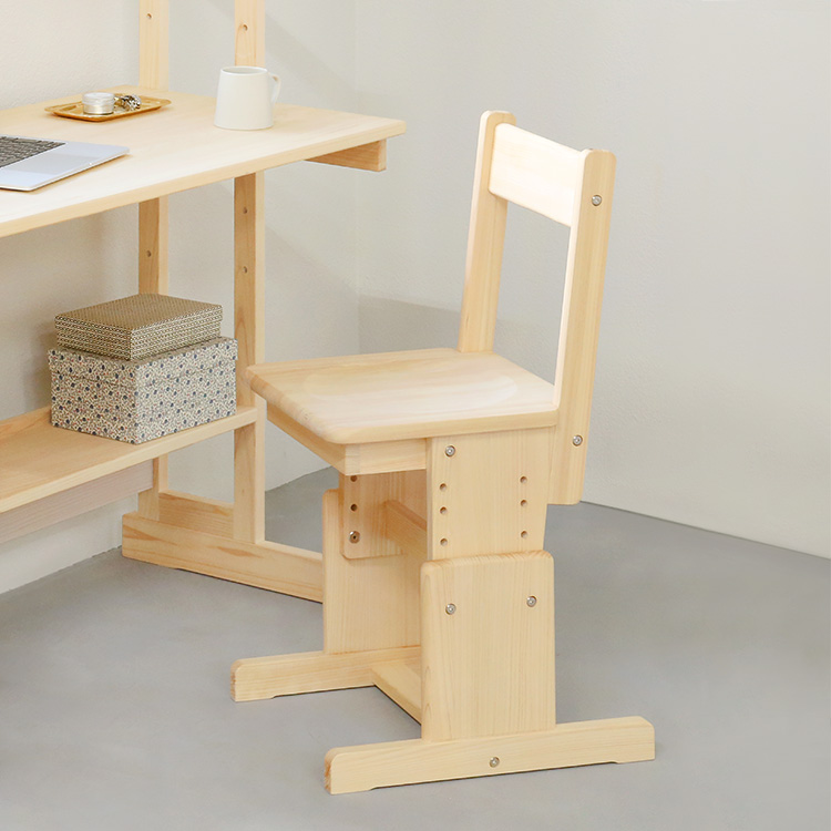 2本脚チェア wood ひのき 椅子 シンプル 木製