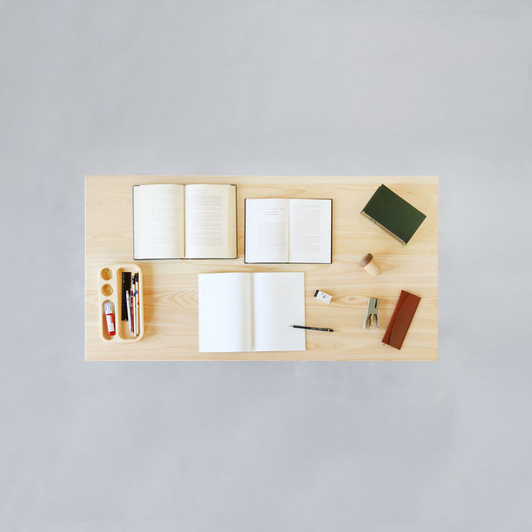 4本脚デスク 限定モデル「山桜」 115 デスク ひのき