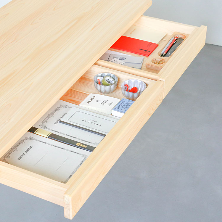 4本脚デスク 限定モデル「山桜」 115 デスク ひのき