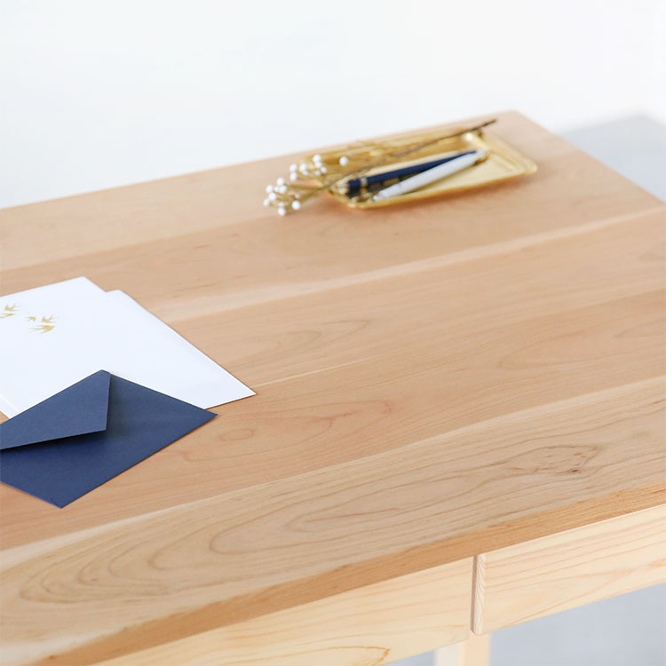 4本脚デスク 限定モデル「山桜」 100 デスク ひのき