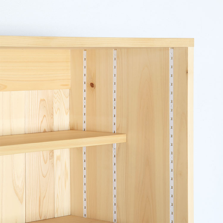 キッチン収納 追加棚60×20（棚柱用）　キッチン収納　ひのき　シンプル　木製