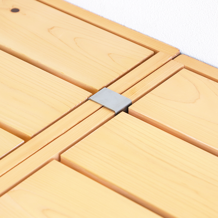 ベッドF 連結金具 ベッド用品 シンプル 木製