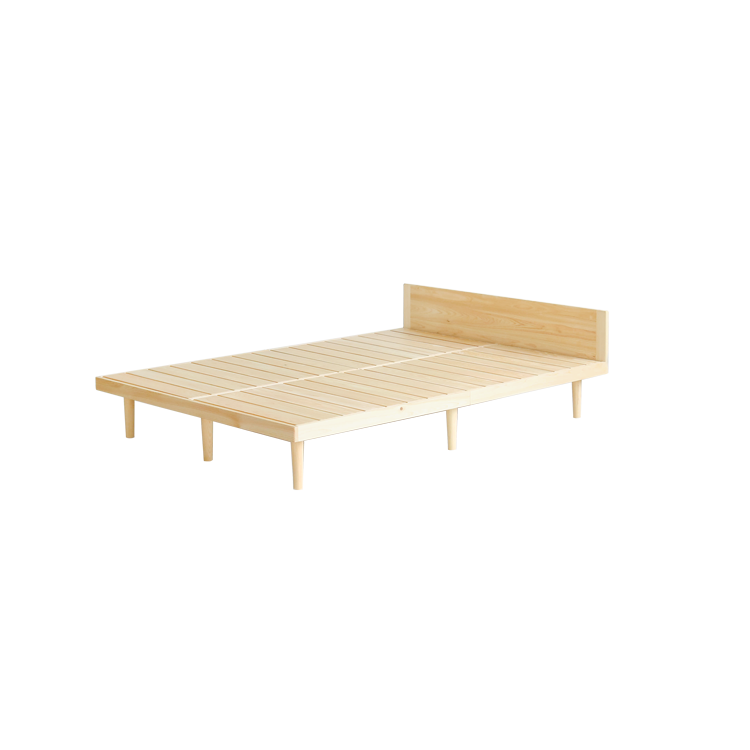ベッドF スタンダード D ひのき ベッド シンプル 木製