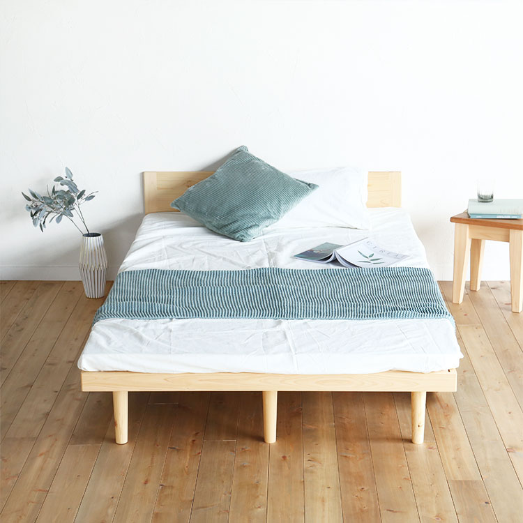 ベッドF スタンダード S ひのき ベッド シンプル 木製