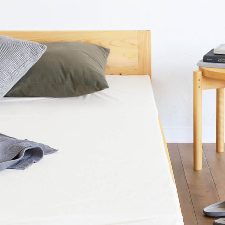 オーガニックマットレス SS 寝具 マットレス シンプル オーガニックコットン すのこベッド用