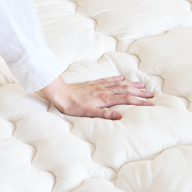 オーガニック敷ふとん SS 寝具 敷ふとん シンプル オーガニックコットン