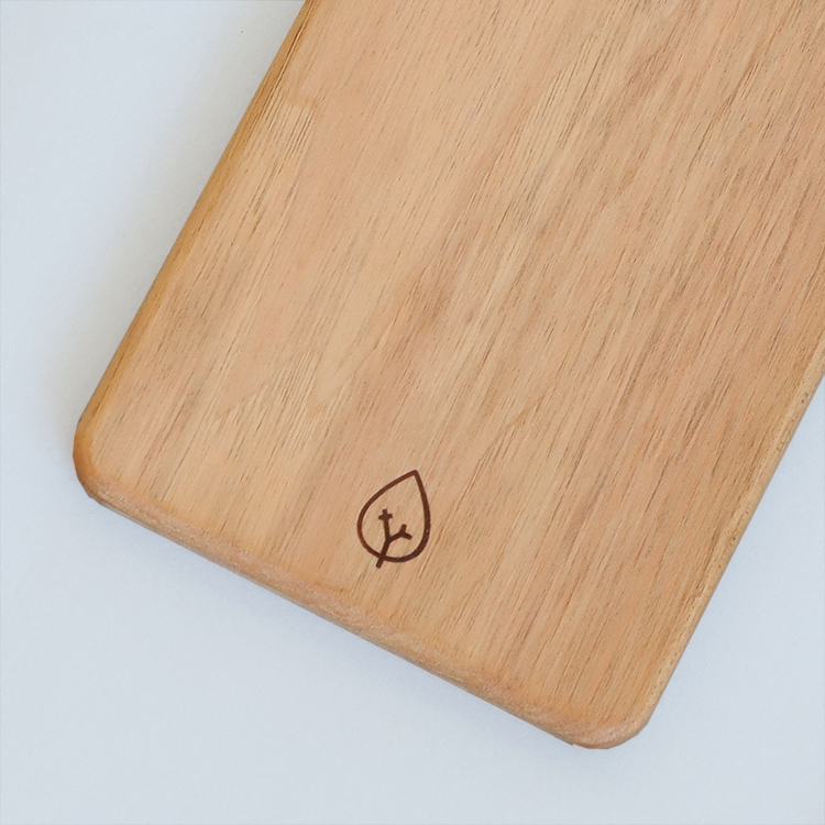 キシルロゴの焼印がポイント カードトレイ ひのき シンプル 木製