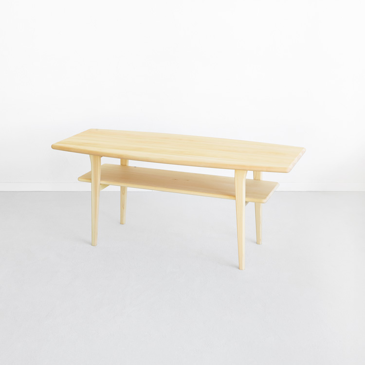 北欧家具を継ぐ、デザインの奥深さに耳を澄ますテーブル センターテーブル E120 ひのき リビング テーブル ひのき シンプル 木製