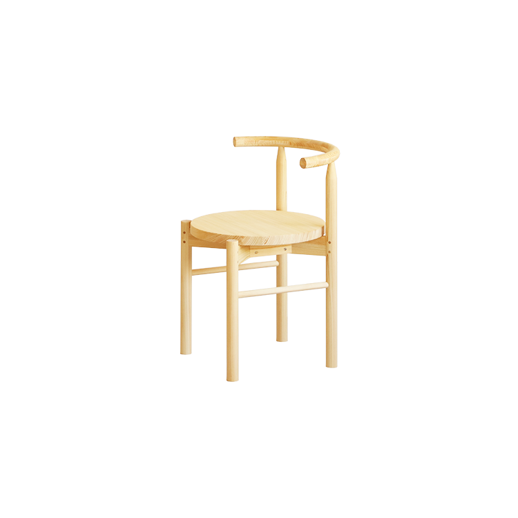 チェア O ダイニングチェア 椅子 リビング オーガニック シンプル ひのき 木製