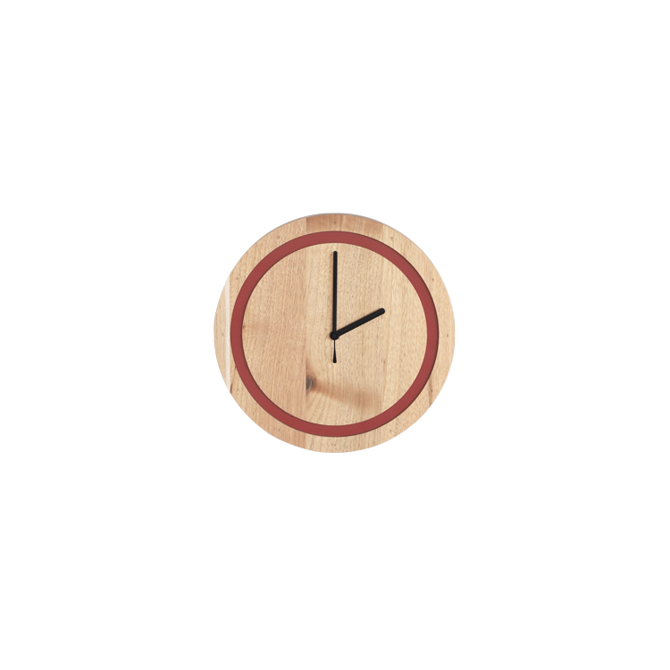 clock ring kurumi くるみ 胡桃 リノリウム シンプル 木製 時計 オーガニック ネットストア限定商品