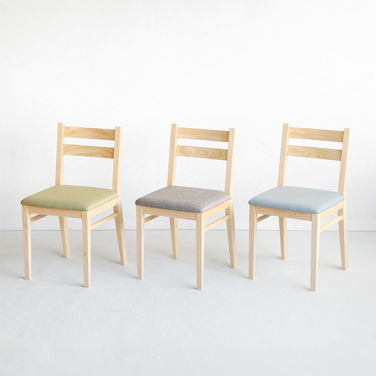 ダイニングに最適 ベーシックな木製チェア Dチェア basic color ひのき ダイニング 椅子 シンプル 木製
