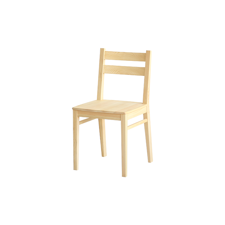 自然素材の気持ちよさをダイレクトに味わえる板座タイプ Dチェア basic color ひのき ダイニング 椅子 シンプル 木製