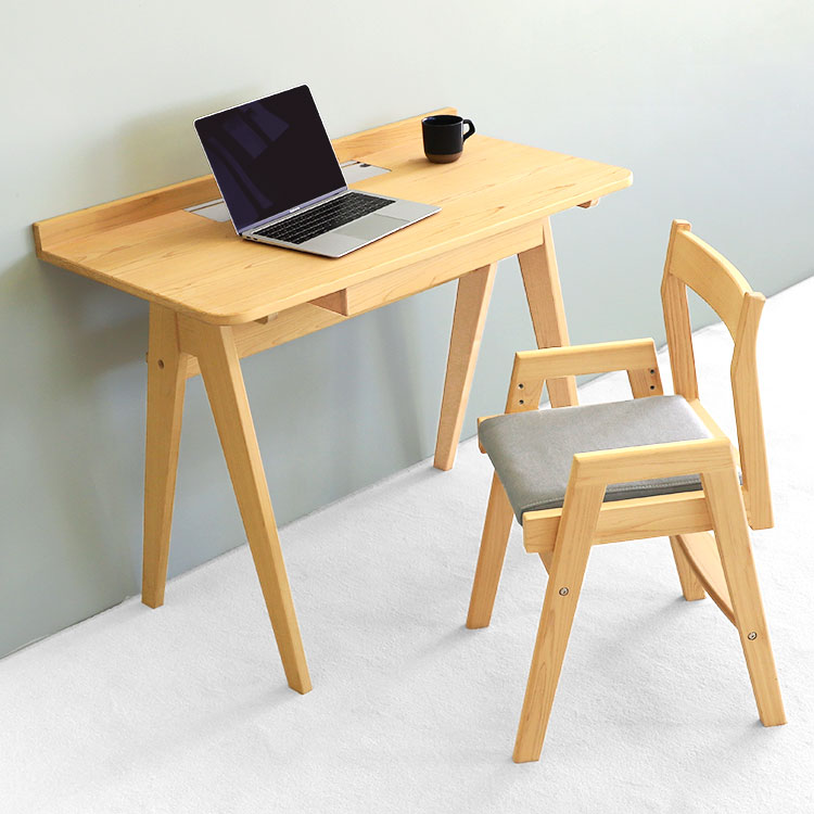 リビングダイニングからスタート高さ調節できる子ども椅子 北欧スタイルデスクセット 学習机  デスク nvovoデスク チェア  送料無料 オーガニック ひのき シンプル 国産 木製