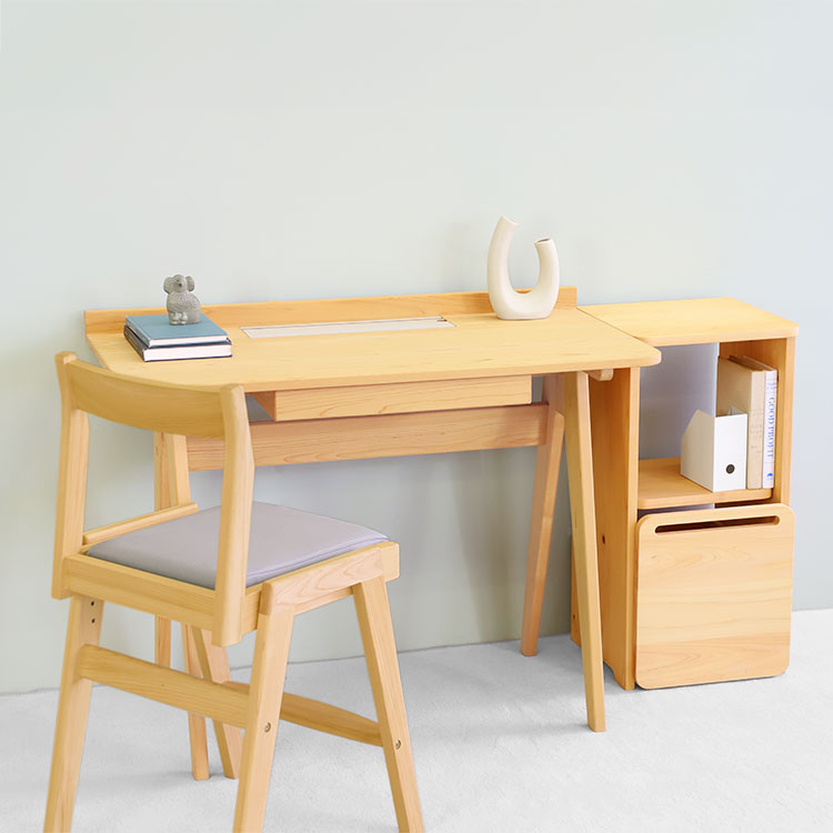 北欧スタイルデスクセット 学習机  デスク nvovoデスク チェア  送料無料 オーガニック ひのき シンプル 国産 木製