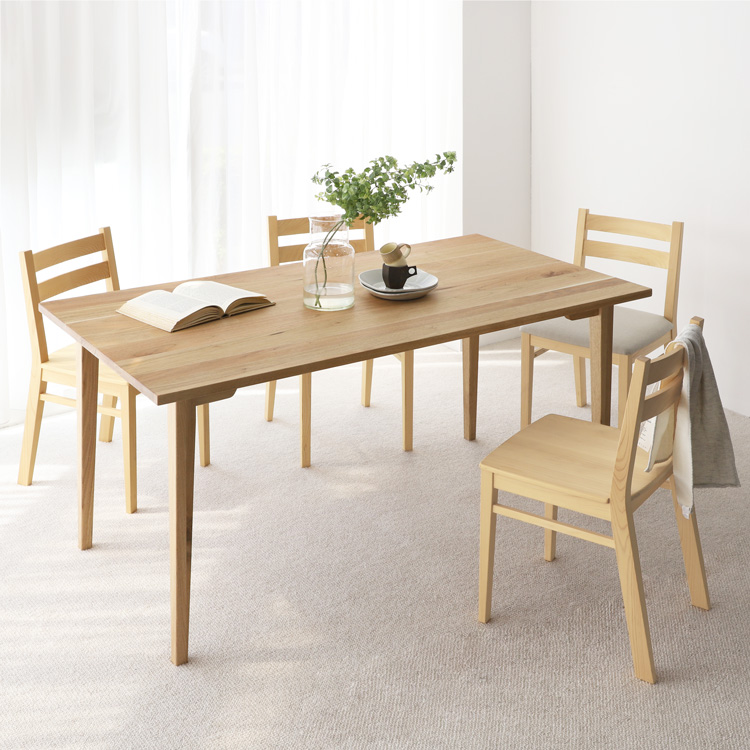 ダイニングテーブル O150 kurumi くるみ 胡桃 テーブル シンプル 木製