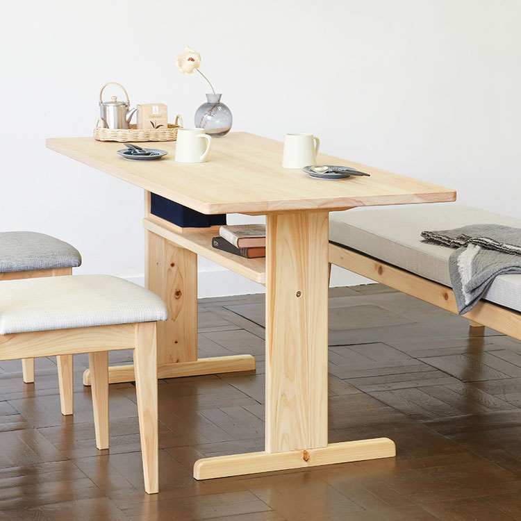 ダイニングテーブル T140 ひのき ダイニング テーブル ひのき シンプル 木製