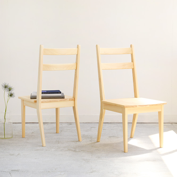 gチェア ひのき ダイニング 椅子 シンプル 木製
