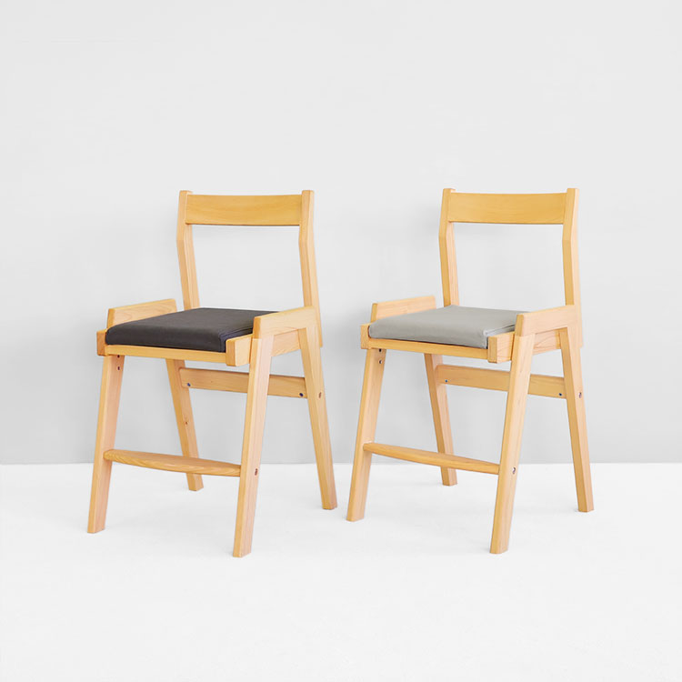 キッズチェア A canvas ひのき 椅子 リビング ダイニング シンプル 木製