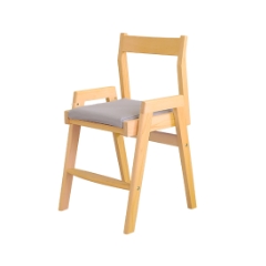 キッズチェア A canvas 学習机 椅子 リビング オーガニック シンプル ひのき 木製