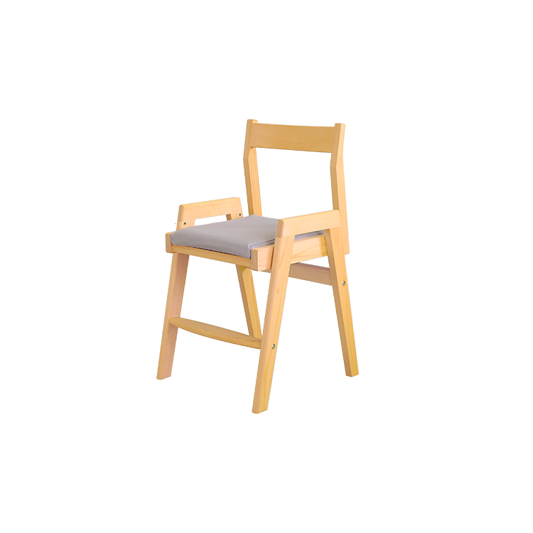 キッズチェア A canvas 学習机 椅子 リビング オーガニック シンプル ひのき 木製