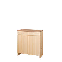 キッチンカウンター A80　食器棚　ひのき　シンプル　木製