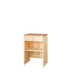 キッチンカウンター B60　食器棚　ひのき　シンプル　木製