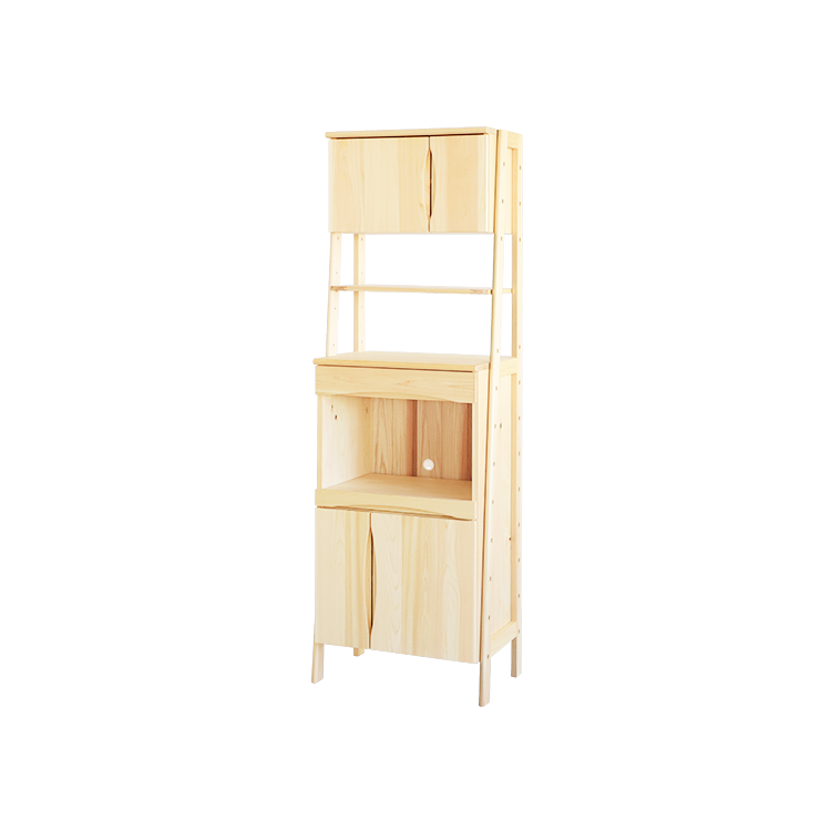 キッチンラック O60 キッチン 収納 台所 キッチン収納 ひのき シンプル 木製