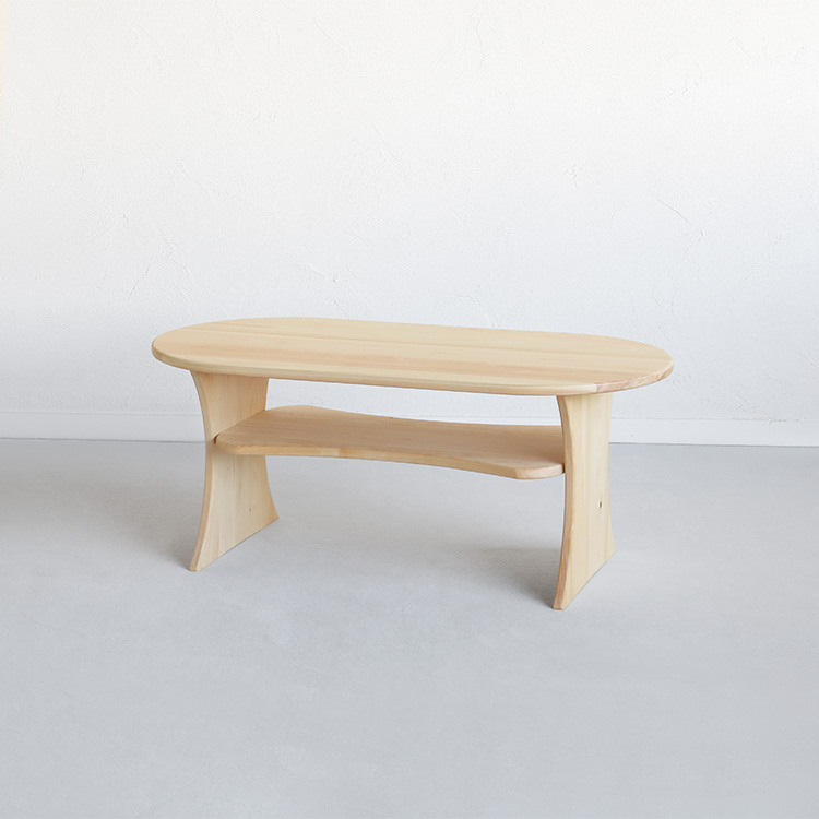 森を感じるシルエット ソファに適したローテーブル ローテーブル C100 ひのき リビング テーブル ひのき シンプル 木製