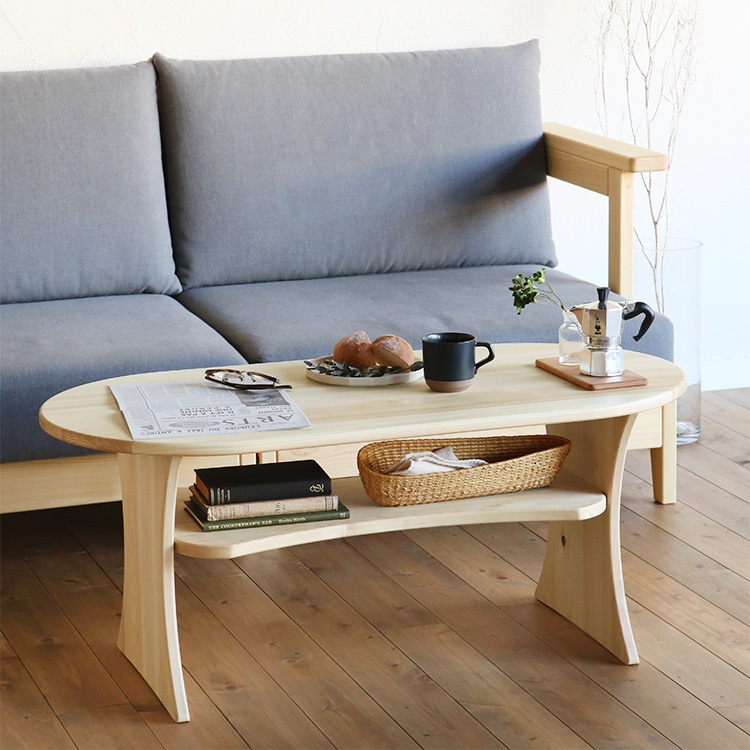 ローテーブル C100 | 日本の木を大切にした学習机・家具の専門店キシル