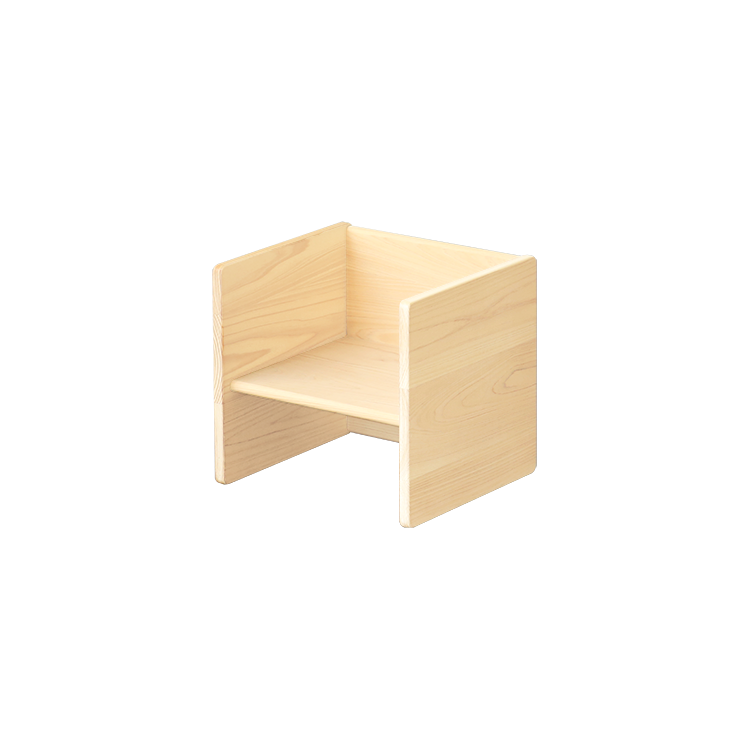 まめチェア ひのき 椅子 シンプル 木製