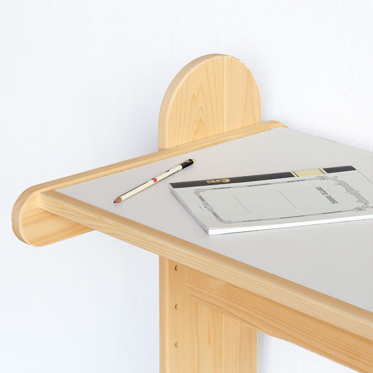 nvovoデスク K100 ひのき 学習机 シンプル 木製