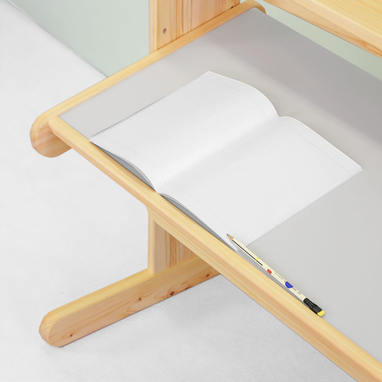 nvovoデスク K100 ひのき 学習机 シンプル 木製