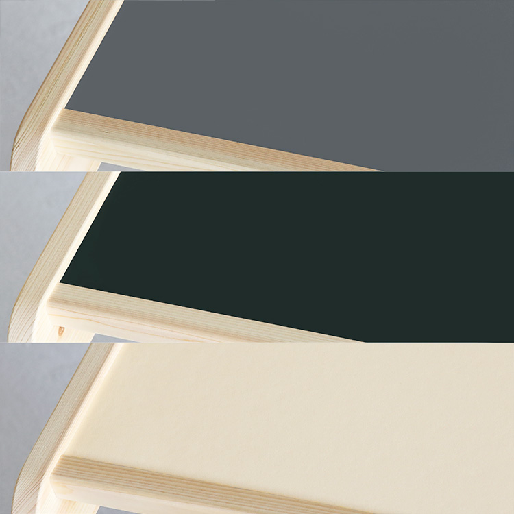 通常品のラインナップは全3色 nvovoデスク K100 limited’22 ひのき 学習机 シンプル 木製