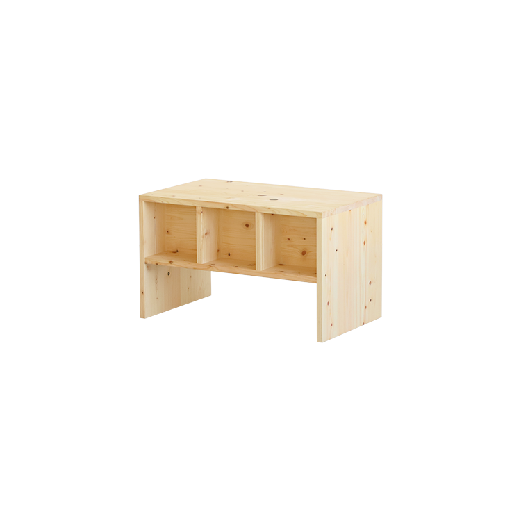 テーブルスタンド TL ベッドセット セミシングル 収納 サイドテーブル オーガニック シンプル ひのき 木製