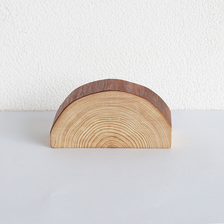 年輪をじっくり見てみよう ペンスタンド maruta ひのき 学習机 ペン立て シンプル 木製