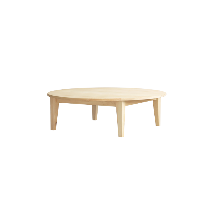 ラウンドテーブル 90 hinoki ひのき ダイニングテーブル シンプル 木製