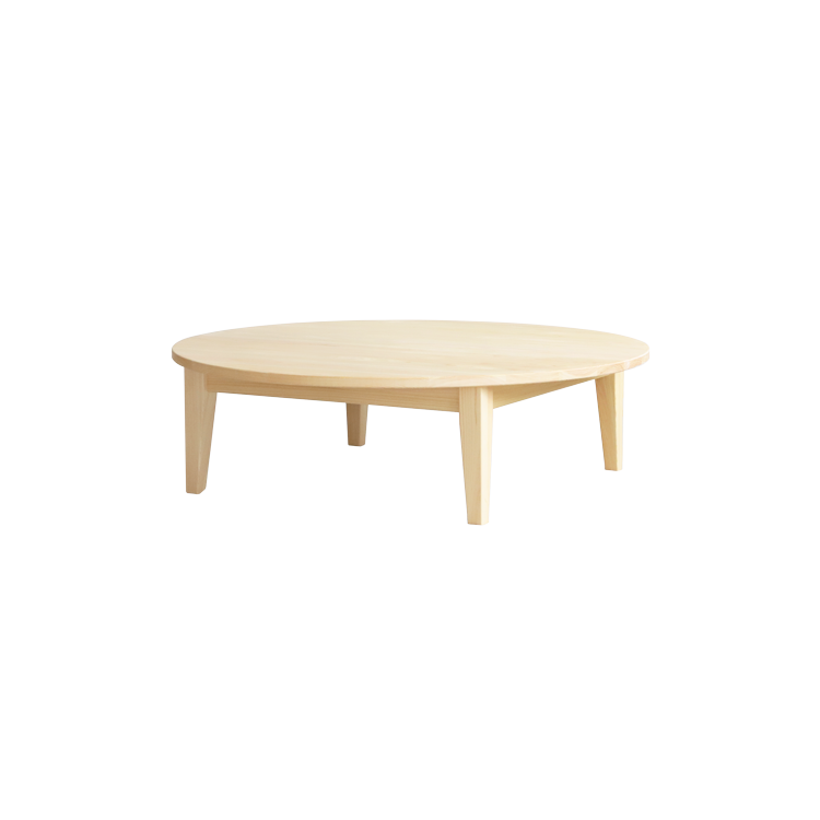 ラウンドテーブル 90 hinoki ひのき ダイニングテーブル シンプル 木製