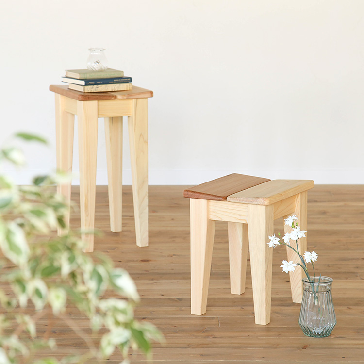 サクラスツール 40 ひのき さくら 椅子 シンプル 木製