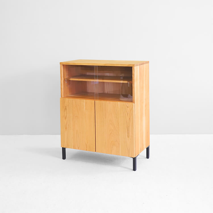 サクラノキャビネット リビング収納 キャビネット リビング オーガニック シンプル さくら 木製