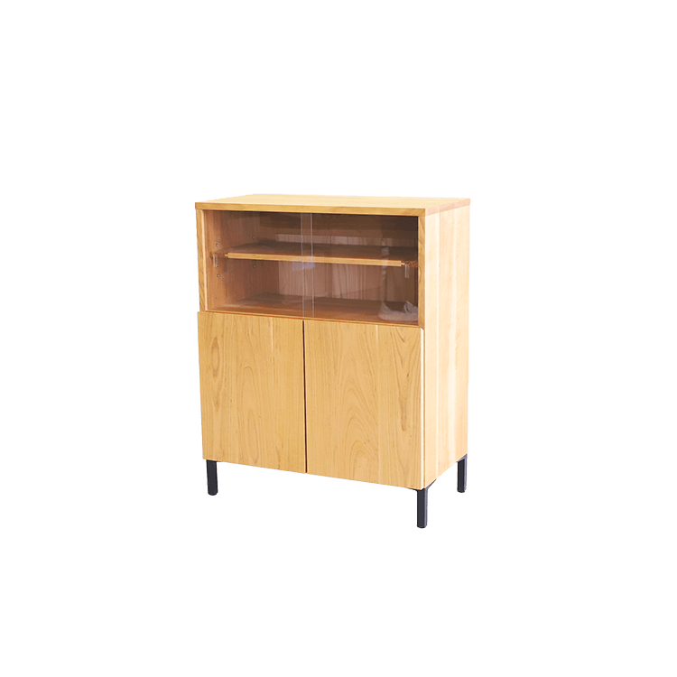 サクラノキャビネット リビング収納 キャビネット リビング オーガニック シンプル さくら 木製