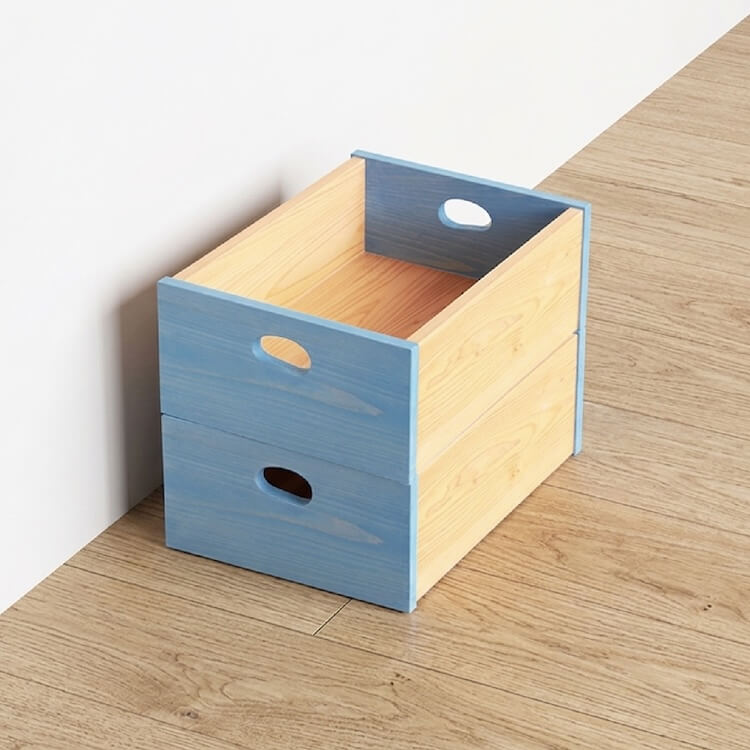 スタッキング収納ボックス（ソラ）